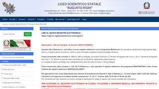 
                            12. NUOVO REGISTRO ELETTRONICO MASTERCOM