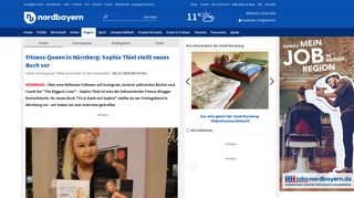 
                            12. Nürnberg: Fitness-Queen in Nürnberg: Sophia Thiel stellt neues Buch ...