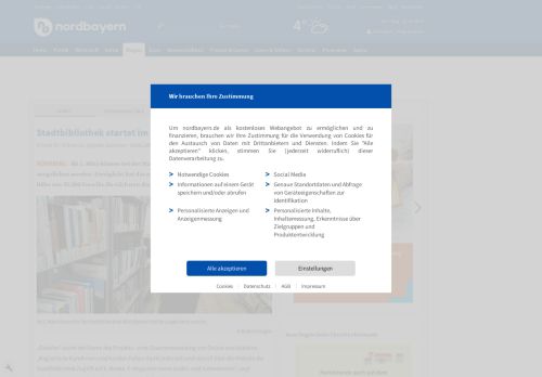 
                            8. Nürnberg: Stadtbibliothek startet im März 