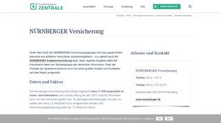 
                            11. ▷ Nürnberger Versicherung - Adresse & Kontakt - Zentrale in Nürnberg