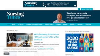 
                            2. Nursing Times: Resources for the nursing profession