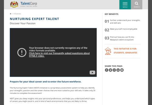 
                            1. Nurturing Expert Talent - Initiatives | TalentCorp Malaysia