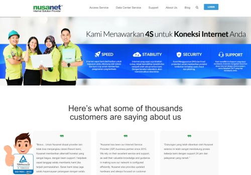 
                            9. NusaNet – Internet Solution ProviderNusanet – Internet Solution ...