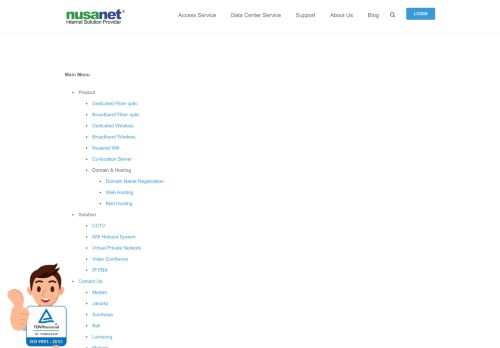 
                            8. NusaNet – Internet Solution ProviderSitemap - NusaNet - Internet ...