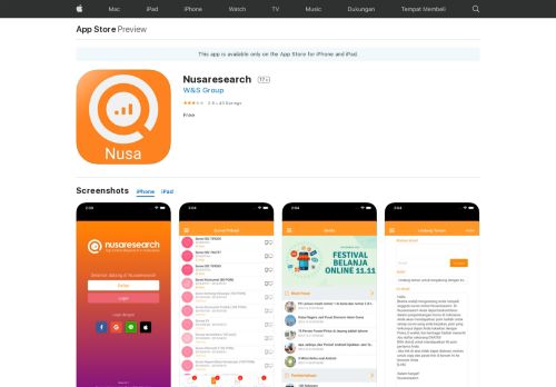 
                            13. Nusaresearch on the App Store - iTunes - Apple
