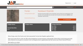 
                            10. Nussbaum Pyramide | Furnier | B2B | veneer-world.com