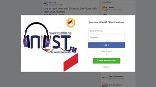 
                            6. NUST FM - Log in right now and Listen to the Kiosk with... | ...