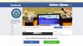
                            4. NUST & NUMS Entry Test - 2019 - Home | Facebook
