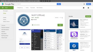 
                            6. NUST (Official) - Apps on Google Play