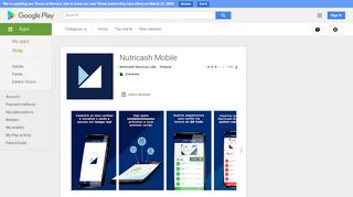 
                            11. Nutricash Mobile – Apps no Google Play