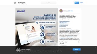 
                            9. Nutriclub Indonesia sur Instagram : Gabung di Nutriclub Membership ...