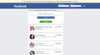 
                            3. Nutrimetics Independent Consultant Profiles | Facebook