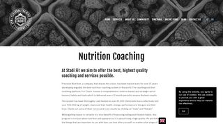 
                            6. Nutrition Coaching — StadiFit