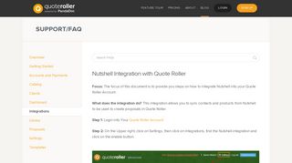 
                            10. Nutshell Integration with Quote Roller