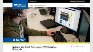 
                            11. Nutzung der E-Mail-Adresse der RWTH Aachen University « IT Center