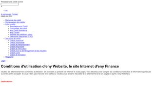 
                            6. Nutzungsbedingungen | eny Finance - enyfinance.ch - eny Credit