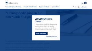 
                            7. Nutzungsbedingungen für den Kunden-Login - Aareon AG