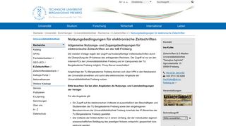 
                            6. Nutzungsbedingungen für elektronische Zeitschriften | TU ...