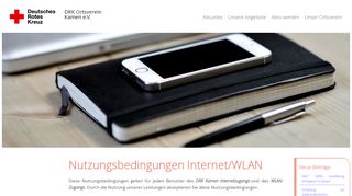 
                            5. Nutzungsbedingungen Internet/WLAN - DRK Ortsverein Kamen e.V. ...