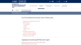 
                            12. Nutzungsbedingungen und Formulare — Zentrum für ... - TU Dresden