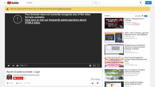 
                            11. Nuvem Acadêmica Unilab - Login - YouTube