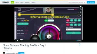 
                            6. Nuvo Finance Trading Profits - Day1 Results on Vimeo