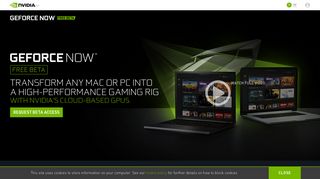 
                            13. NVIDIA GeForce NOW Cloud Gaming: for Mac and PC