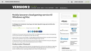 
                            10. Nvidia lancerer cloud gaming-service til Windows og Mac | Version2