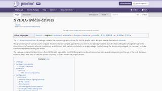 
                            9. NVidia/nvidia-drivers - Gentoo Wiki