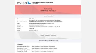 
                            12. NVISO ApkScan - malware analysis report (com-gameloft-android ...