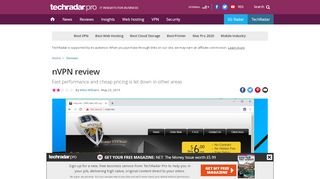 
                            7. nVPN review | TechRadar