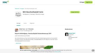 
                            13. NVV-Beachvolleyball-Serie | XING