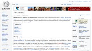
                            6. NW Natural - Wikipedia