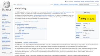 
                            2. NWB Verlag – Wikipedia