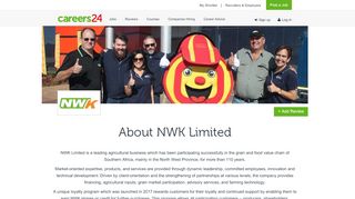 
                            3. NWK Limited Jobs and Vacancies - Careers24
