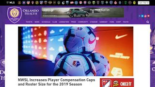 
                            9. NWSL Increases Player Compensation Caps and Roster Size for the ...
