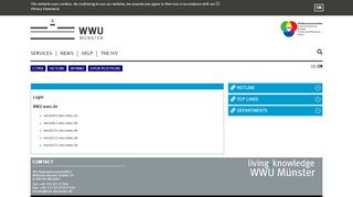 
                            6. NWZ - Login - Universität Münster