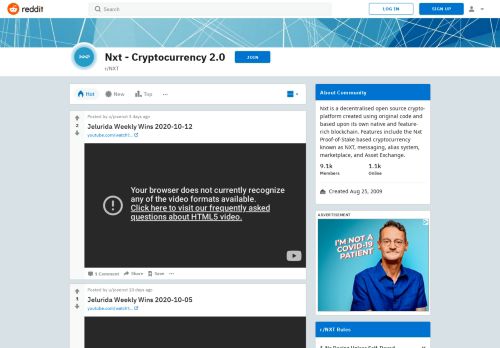 
                            11. Nxt - Cryptocurrency 2.0 - Reddit