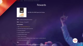 
                            4. NXT LVL rewards April Jet online two - Vodacom