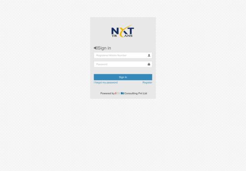 
                            4. NXT TRANS | Log in