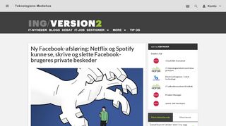 
                            10. Ny Facebook-afsløring: Netflix og Spotify kunne se, skrive og slette ...