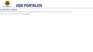 
                            6. Ny HSB Portal lanserad