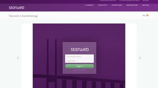 
                            1. Ny logo vid inloggning | Starweb