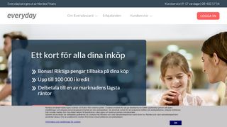 
                            2. Ny portal för dina egna sidor - Everydaycard