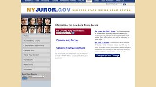
                            8. N.Y. State Jurors