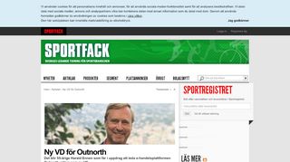 
                            13. Ny VD för Outnorth - Nyheter - Sportfack