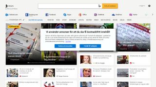 
                            2. Nya MSN Sverige - Nyheter, Väder, Hotmail, Outlook och Office 365