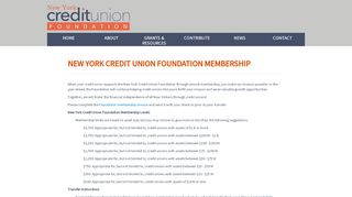 
                            12. NYCUF Membership - New York Credit Union Foundation