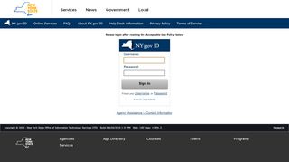 
                            5. NY.gov ID Login