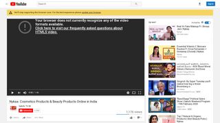 
                            7. Nykaa: Cosmetics Products & Beauty Products Online in India - YouTube